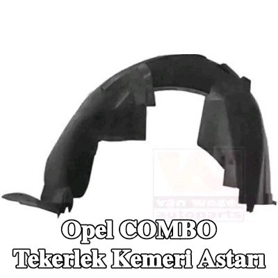VAN WEZEL Tekerlek kemeri kaplaması Sağ Ön — Opel Combo
