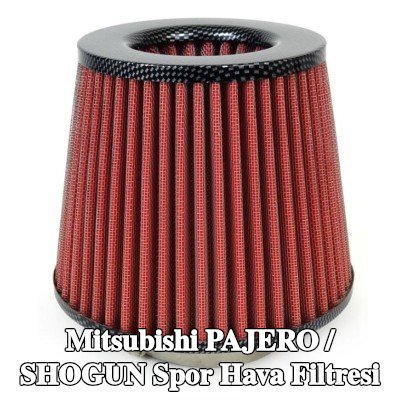 AMiO Spor Hava Filtresi AF-Karbon — Mitsubishi Pajero / Shogun