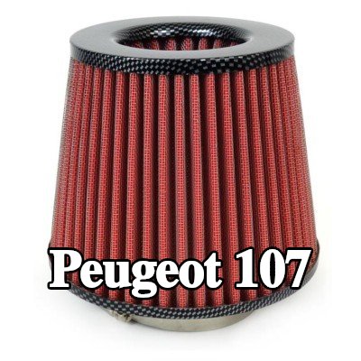 AMiO فلتر هواء رياضي AF-Carbon — Peugeot 107