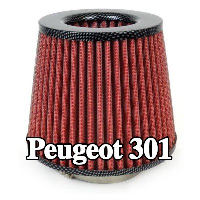 AMiO فلتر هواء رياضي AF-Carbon — Peugeot 301