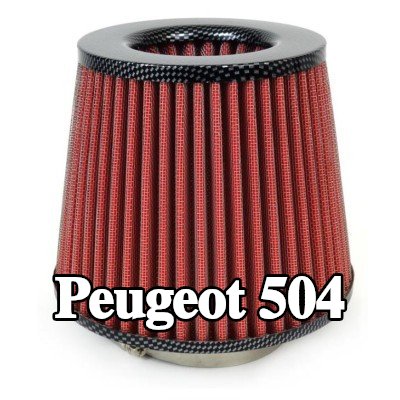 AMiO فلتر هواء رياضي AF-Carbon — Peugeot 504