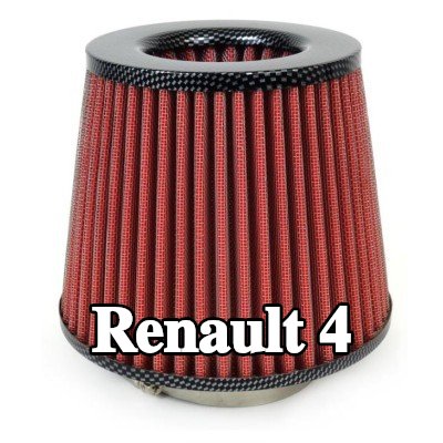 AMiO فلتر هواء رياضي AF-Carbon — Renault 4