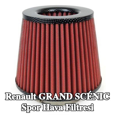 AMiO Spor Hava Filtresi AF-Karbon — Renault Grand Scénic