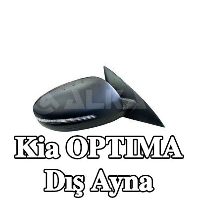ALKAR Sağ yan ayna, Elektrikli — Kia Optima