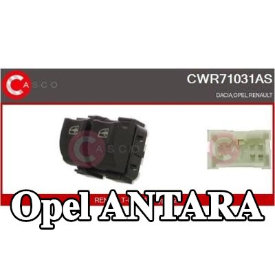 CASCO مفتاح نافذة جانب السائق — Opel Antara