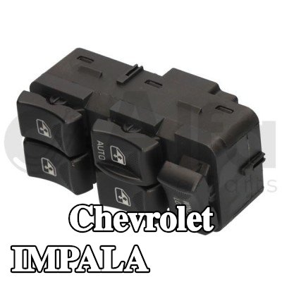 Alfa e-Parts مفتاح نافذة أمامي أيسر — Chevrolet Impala