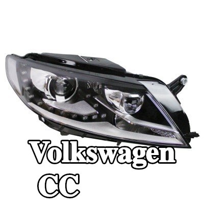 ABAKUS المصباح الأيمن, D3S/H7, LED, PWY24W, مع محرك لتسوية المصابيح الأمامية, بدون لمبة — Volkswagen Cc