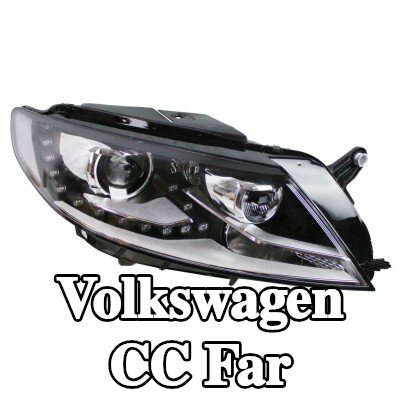 ABAKUS Far Sağ, D3S/H7, LED, PWY24W, far seviyeleme motorlu, ampul içermez — Volkswagen Cc