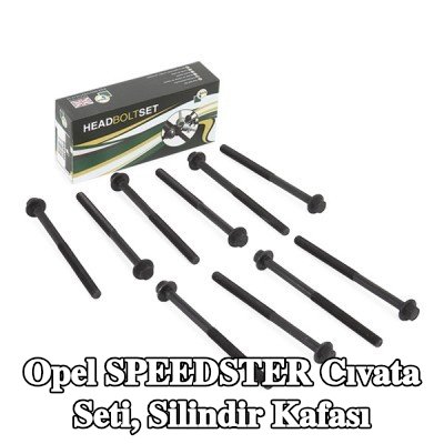 BGA Cıvata Kiti, silindir kafası M11 — 2000 Opel Speedster