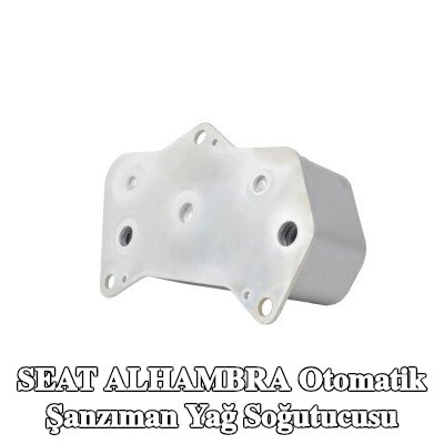 HELLA Contasız/sızdırmazlık elemanı olmayan otomatik şanzıman yağ soğutucusu — SEAT Alhambra
