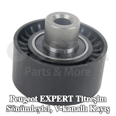 OSSCA Titreşim Sönümleyici, V-kanallı kayış — Peugeot Expert