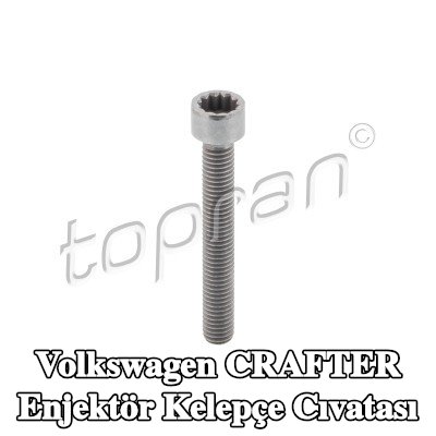 TOPRAN Enjektör kelepçe cıvatası — 2010 Volkswagen Crafter