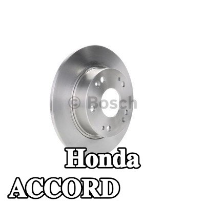 BOSCH القطر الخارجي لقرص المكابح: 260mm, صلب, مشحم — 2003 Honda Accord