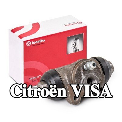 BREMBO أسطوانة فرامل العجلة الأساسية — Citroën Visa