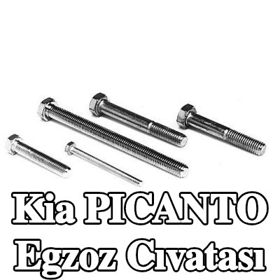 VEGAZ Egzoz cıvatası — 2011 Kia Picanto