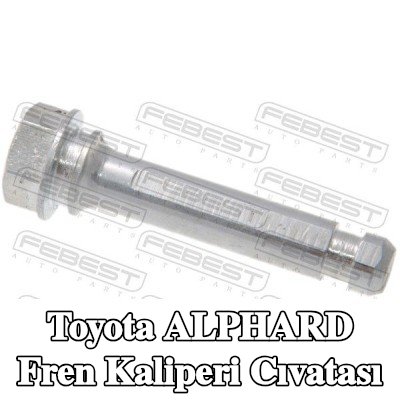 FEBEST Fren kaliperi cıvatası Alt Ön Aks — 2003 Toyota Alphard