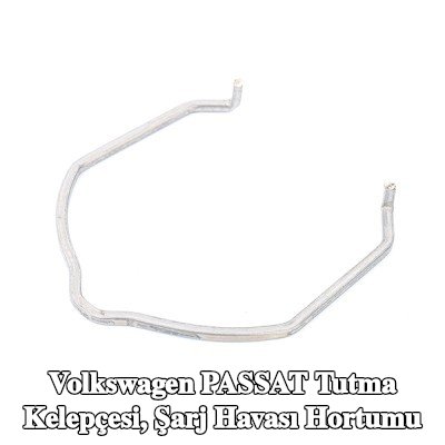 VAICO Tutma Kelepçesi, şarj cihazı hava hortumu Orijinal VAICO Kalitesi — 1998 Volkswagen Passat