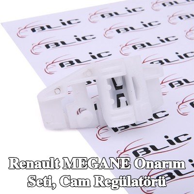 BLIC Onarım Seti, cam regülatörü Sağ Ön — 2011 Renault Megane