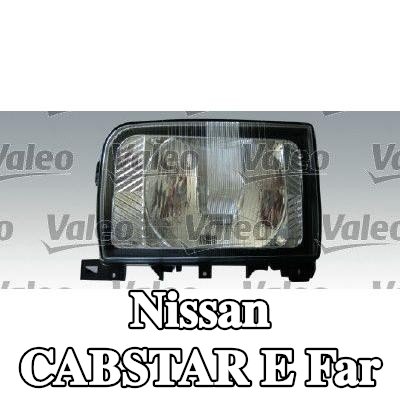 VALEO Far Sol, H4, W5W, far seviyeleme motorlu — 2002 Nissan Cabstar E