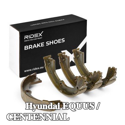 RIDEX مجموعة أحذية الفرامل بدون ذراع فرامل اليد — Hyundai Equus / Centennial