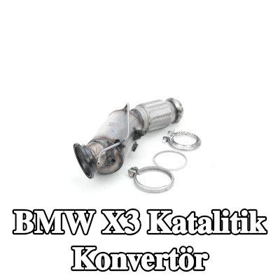 NAP carparts Sabitleme/montaj malzemesi dahil katalitik konvertör — BMW X3