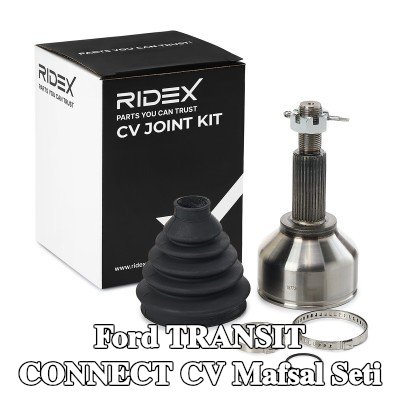 RIDEX CV mafsalı kiti Ön Aks, Tekerlek Tarafı — Ford Transit Connect