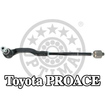 OPTIMAL مجموعة قضيب التوجيه للمحور الأمامي الأيمن, 420mm, مع ملحقات, مع صامولة مضادة — Toyota Proace