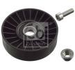 FEBI BILSTEIN Saptırma / kılavuz kasnağı, V-ribbed belt Outer Diameter: 90mm, vida ile — Peugeot 605 (2)