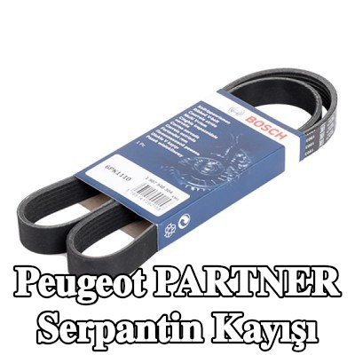 BOSCH Serpantin kayışı 1110mm, Number of ribs: 6 — 2000 Peugeot Partner