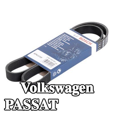 BOSCH حزام سيربنتين 1110mm, Number of ribs: 6 — 2011 Volkswagen Passat