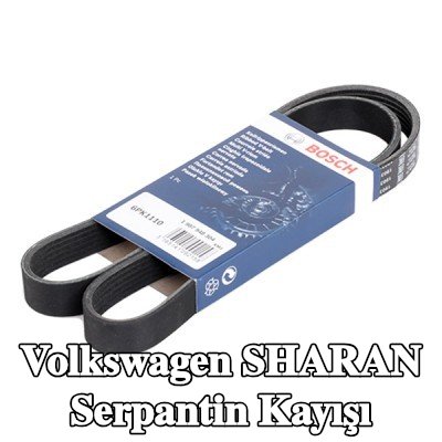 BOSCH Serpantin kayışı 1110mm, Number of ribs: 6 — 2012 Volkswagen Sharan