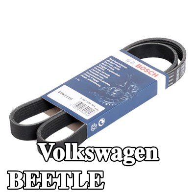 BOSCH حزام سيربنتين 1110mm, Number of ribs: 6 — 2012 Volkswagen Beetle