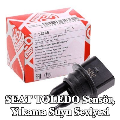 FEBI BILSTEIN Sensör, yıkama suyu seviyesi — 2000 SEAT Toledo