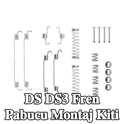 BOSCH Yaylı fren pabucu montaj kiti — DS Ds3