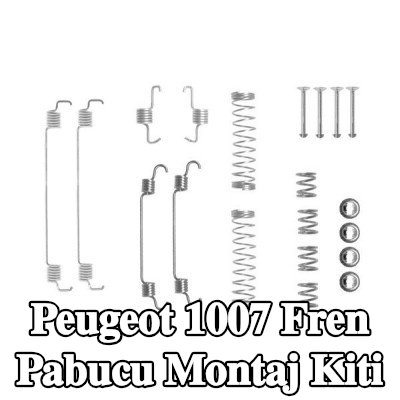 BOSCH Yaylı fren pabucu montaj kiti — Peugeot 1007
