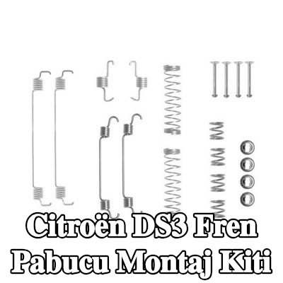 BOSCH Yaylı fren pabucu montaj kiti — Citroën Ds3