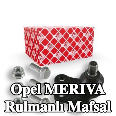 FEBI BILSTEIN Ön Sol Aks Bilyeli Mafsal, Alt, 16mm, sabitleme/montaj malzemesi ile — 2003 Opel Meriva