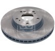 FEBI BILSTEIN Ön aks fren diski, Outer Diameter: 282mm, içten havalandırmalı, Kaplamalı — Honda e (1)