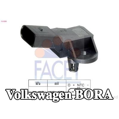 FACET مستشعر ضغط الهواء, تعديل الارتفاع صنع في إيطاليا - مكافئ للمعدات الأصلية — Volkswagen Bora