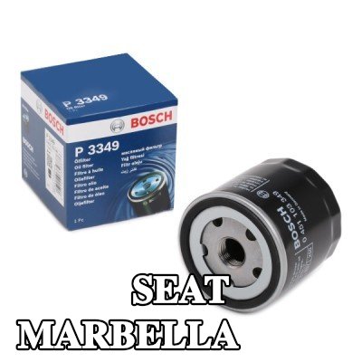 BOSCH فلتر الزيت مع صمامين مانعين للرجوع — SEAT Marbella