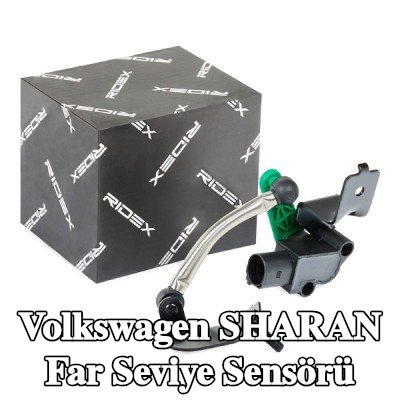 RIDEX Far seviye sensörü Ön Aks Sağ, tutuculu, bağlantı çubuğu ile — Volkswagen Sharan