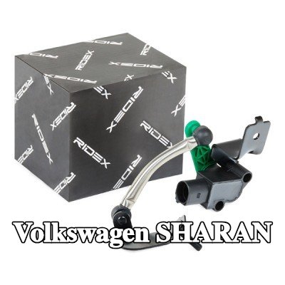 RIDEX مستشعر مستوى المصباح الأمامي المحور الأمامي الأيمن, مع حامل, مع قضيب توصيل — Volkswagen Sharan