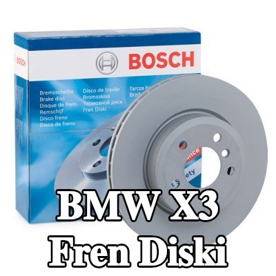 BOSCH Fren diski Dış Çap: 325mm, Havalandırmalı, Kaplamalı, cıvata/vida ile — 2004 BMW X3