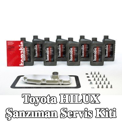TCMATIC Şanzıman servis kiti Yağ Değişimi (boşaltma yoluyla), aksesuarlarla, standart yağ değişimi için yağ miktarı ile — 2000 Toyota Hilux