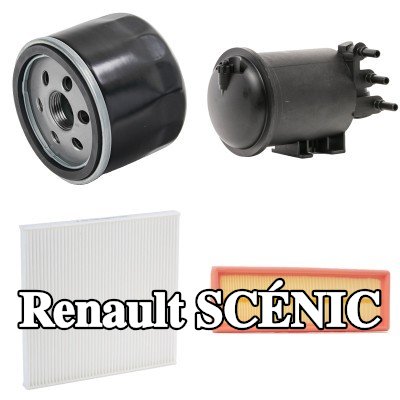 RIDEX مجموعة الفلاتر — 2002 Renault Scénic