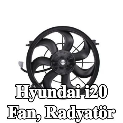 THERMOTEC Fan, radyatör 340mm, radyatör fanı kapağı olmadan — 2011 Hyundai i20
