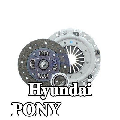 AISIN طقم القابض AISIN (3P), مع قرص القابض, مع محمل تحرير القابض, مع صفيحة ضغط القابض — Hyundai Pony