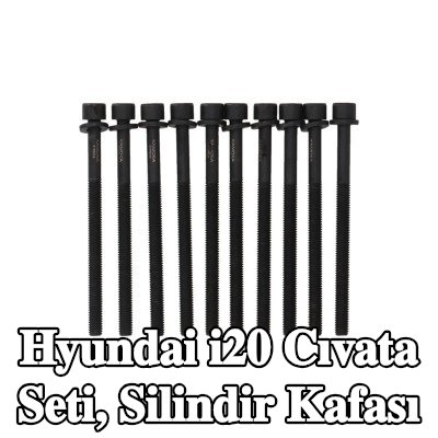 KAMOKA Cıvata seti, silindir kafası — Hyundai i20