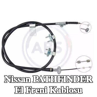 A.B.S. El freni kablosu 1765mm — 2002 Nissan Pathfinder