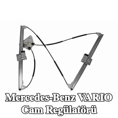 VAICO Orijinal VAICO kalitesinde cam regülatörü, Sol Ön, Elektrikli, tavan rayları ile, elektrik motoru olmadan — Mercedes-Benz Vario